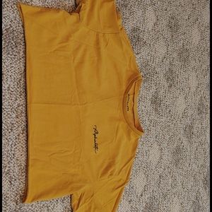 Chapter III Crop Top-golden hour size small